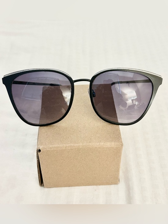 Foster Grant Accessories - Foster Grant Women’s Black Cat-Eye Sunglasses with Gray Lenses